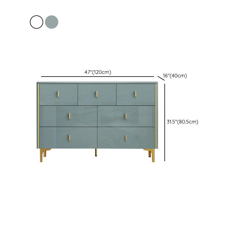 Classic Glam Storage Chest Manufactured Wood Dresser , 15.6 Inch Width