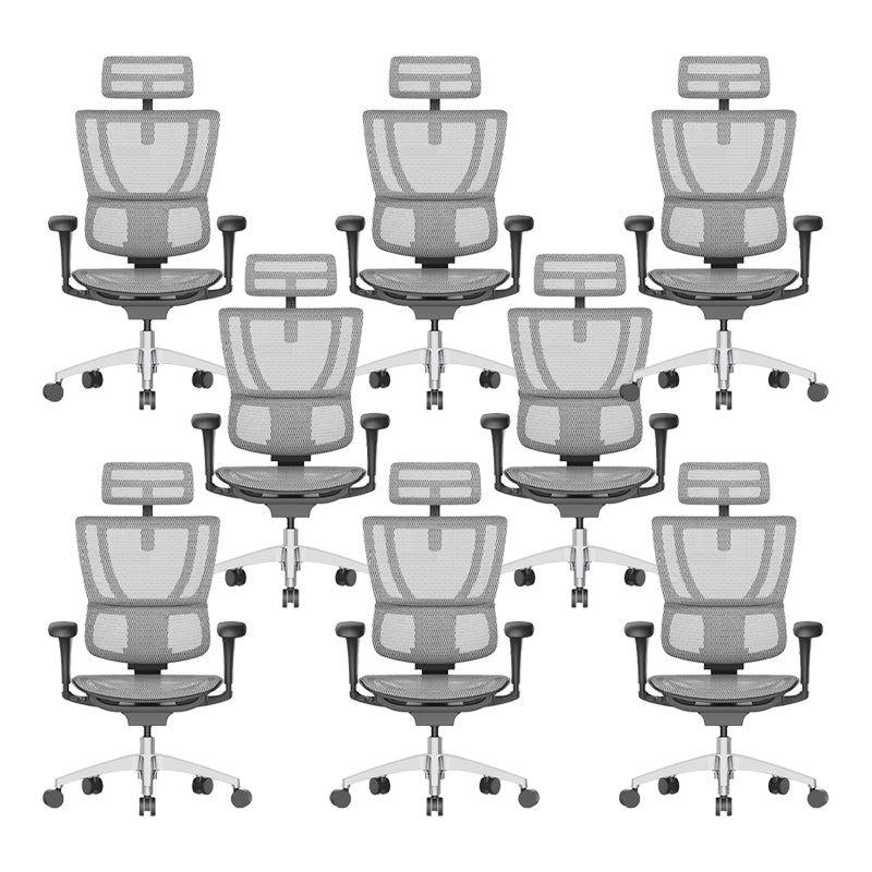Modern Office Chair Removable Arms Adjustable Seat Height Desk Chair