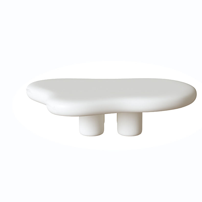 4 Legs Geometric Coffee Table Contemporary Manufactured Wood Cocktail Table