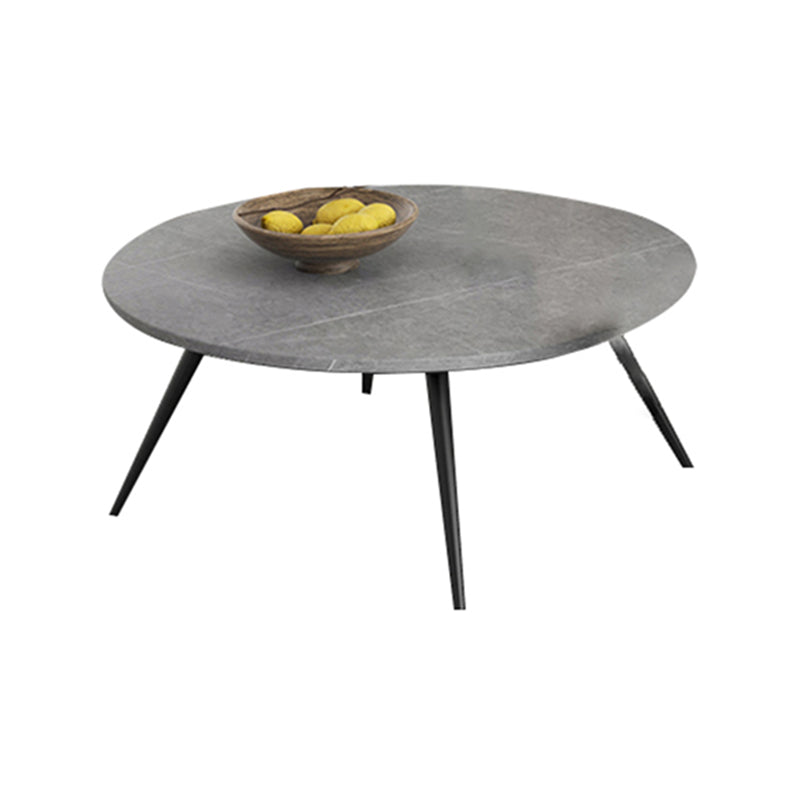 Slate Coffee Table Set Contemporary 4 Legs Coffee Cocktail Table