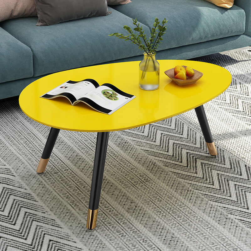 Contemporary Coffee Table Set No Distressing 3 Legs Wood Coffee Table