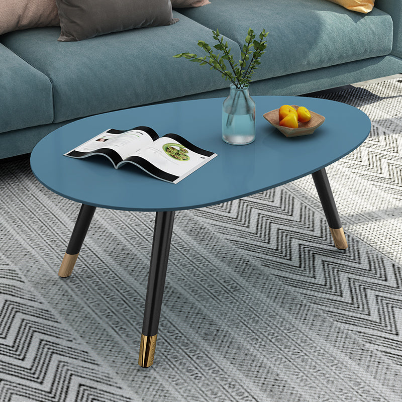 Contemporary Coffee Table Set No Distressing 3 Legs Wood Coffee Table