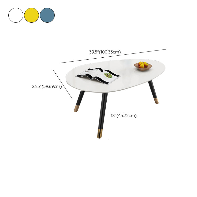 Contemporary Coffee Table Set No Distressing 3 Legs Wood Coffee Table