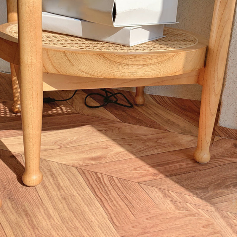 4 Legs Tropical Glass Coffee Table No Distressing Bunching Tables with Shelf