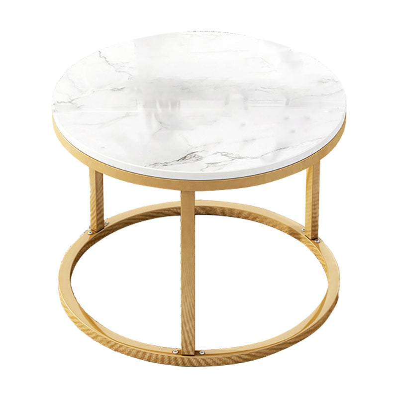 Frame 2 Piece Bunching Tables Slate Round Nesting Coffee Table