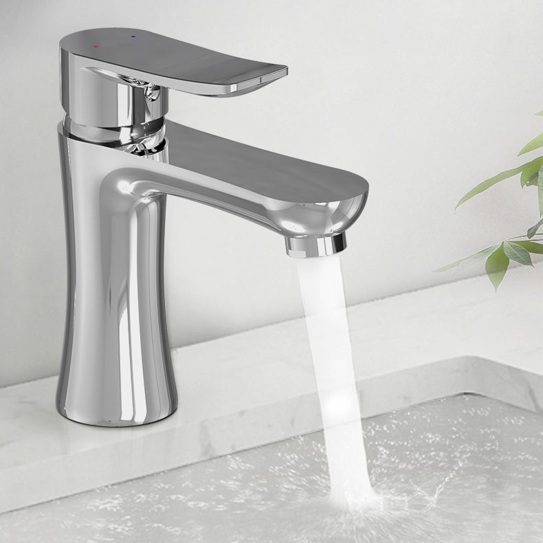 American Classic Vessel Sink Bathroom Faucet Low Arc Lever Handle Faucet