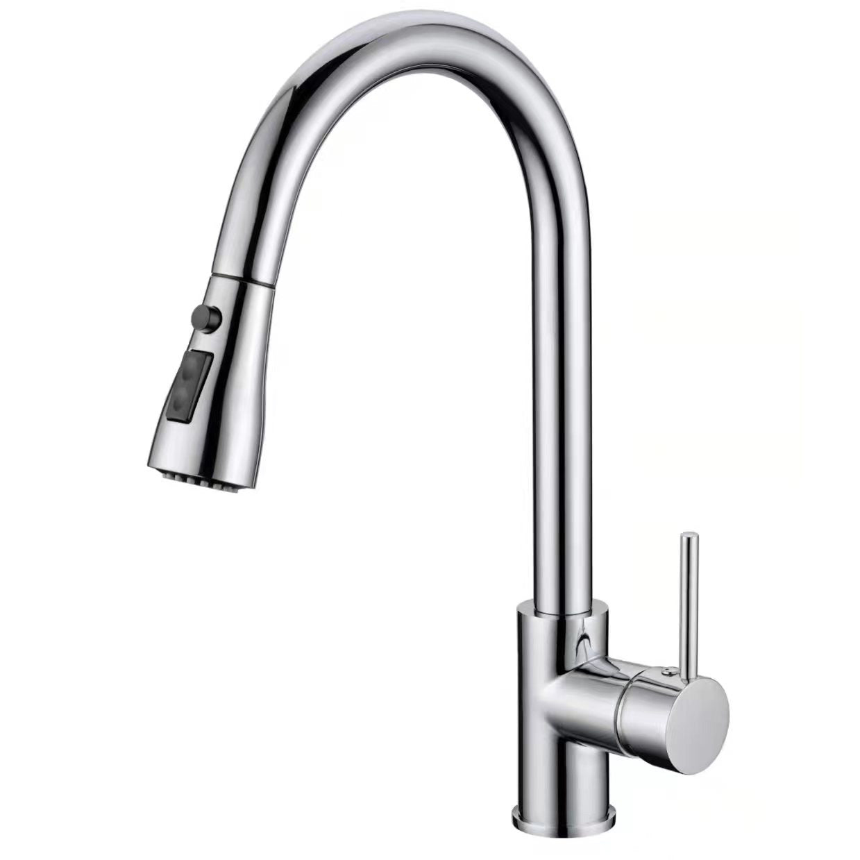 Contemporary Spray Kitchen Faucet Pulldown Sprayer Bridge Faucet