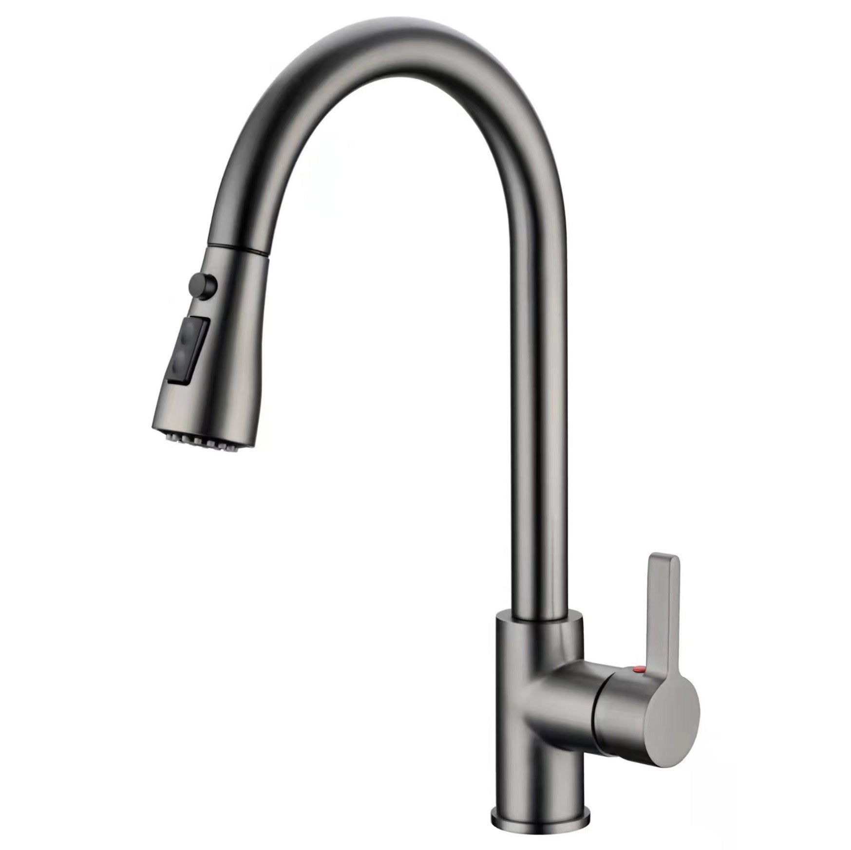 Contemporary Spray Kitchen Faucet Pulldown Sprayer Bridge Faucet