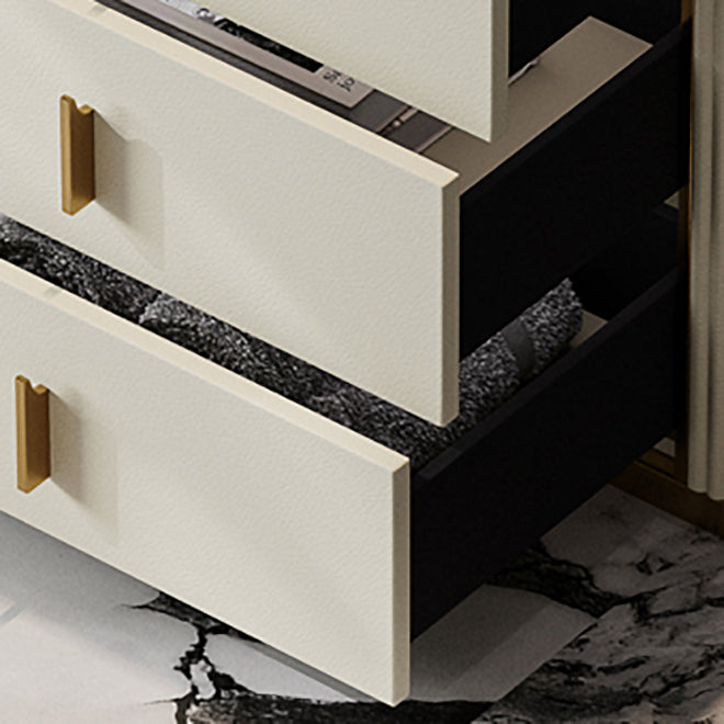 Classic Glam Storage Chest Dresser 5/4/6 Drawers Storage Chest , 17.55 Inch Width