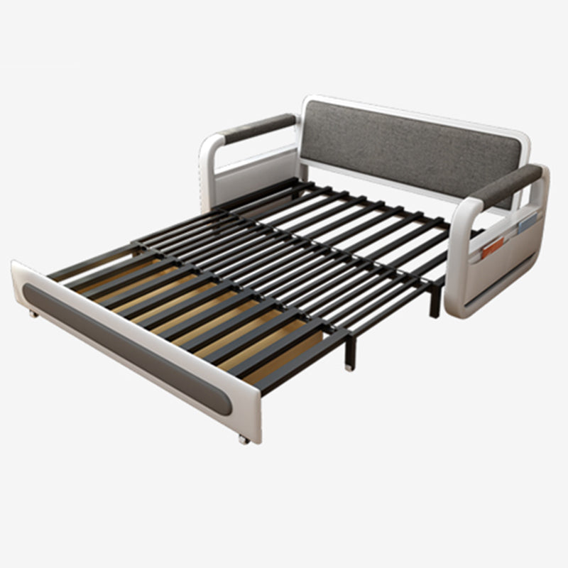 35" Wide Contemporary Sleeper Sofa Futon Storage Sleeper Sofa