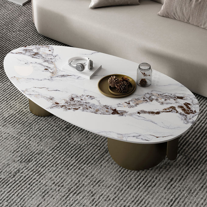 Abstract Coffee Table Slate Top Geometric Coffee Coffee or End Table