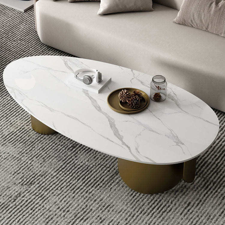 Abstract Coffee Table Slate Top Geometric Coffee Coffee or End Table