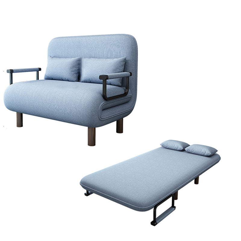 Contemporary Foldable Futon Sleeper Metal Futon Sleeper Sofa Bed