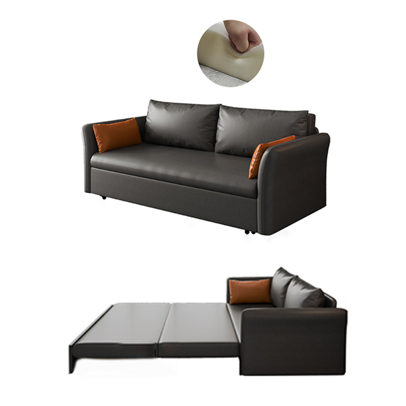 31" Wide Scandinavian Sleeper Sofa Futon Foldable Sleeper Sofa