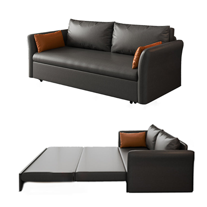 31" Wide Scandinavian Sleeper Sofa Futon Foldable Sleeper Sofa