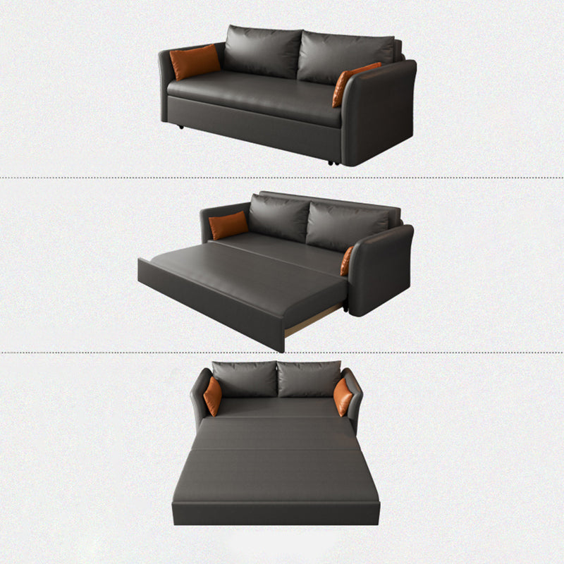 31" Wide Scandinavian Sleeper Sofa Futon Foldable Sleeper Sofa