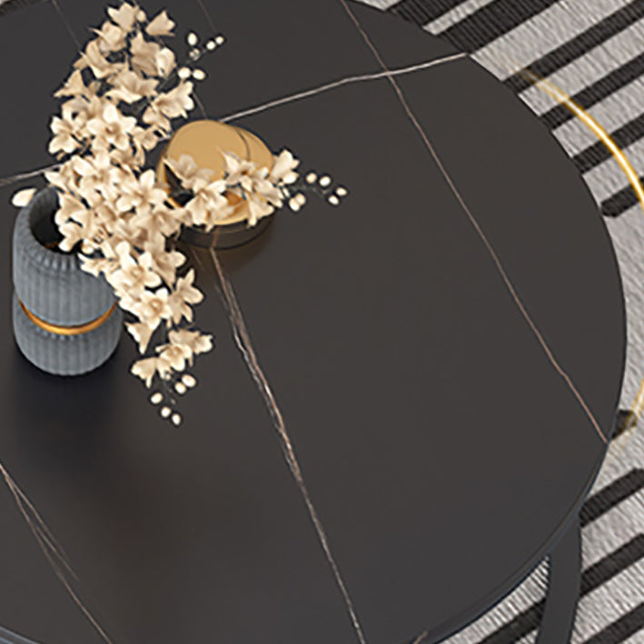 Frame 2 Nesting Coffee Table Set Modern Slate Cocktail Table with Drawer