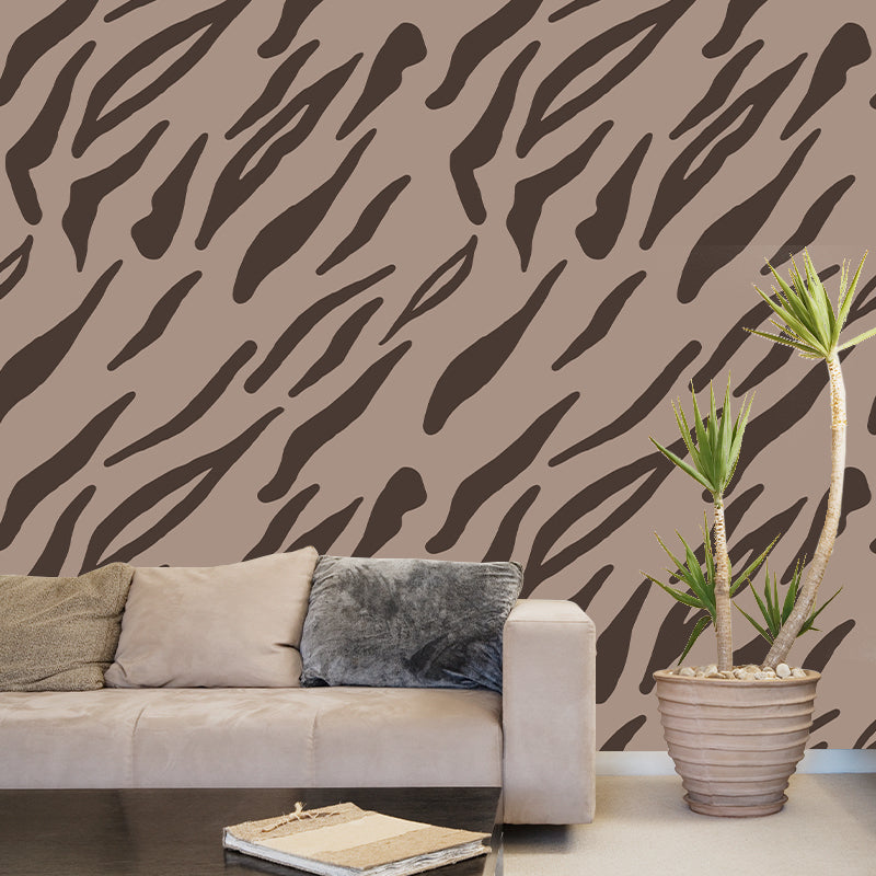 Modern Style Illustration Mural Wallpaper Animal Skin Indoor Wall Mural