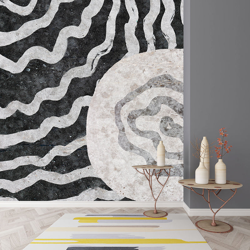 Modern Style Illustration Mural Wallpaper Animal Skin Indoor Wall Mural