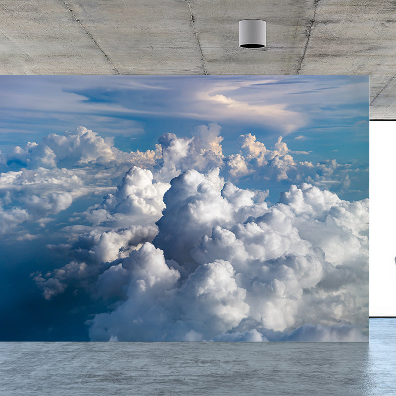 Sky Photography Mural Wallpaper Environment Friendly Indoor Wall Mural