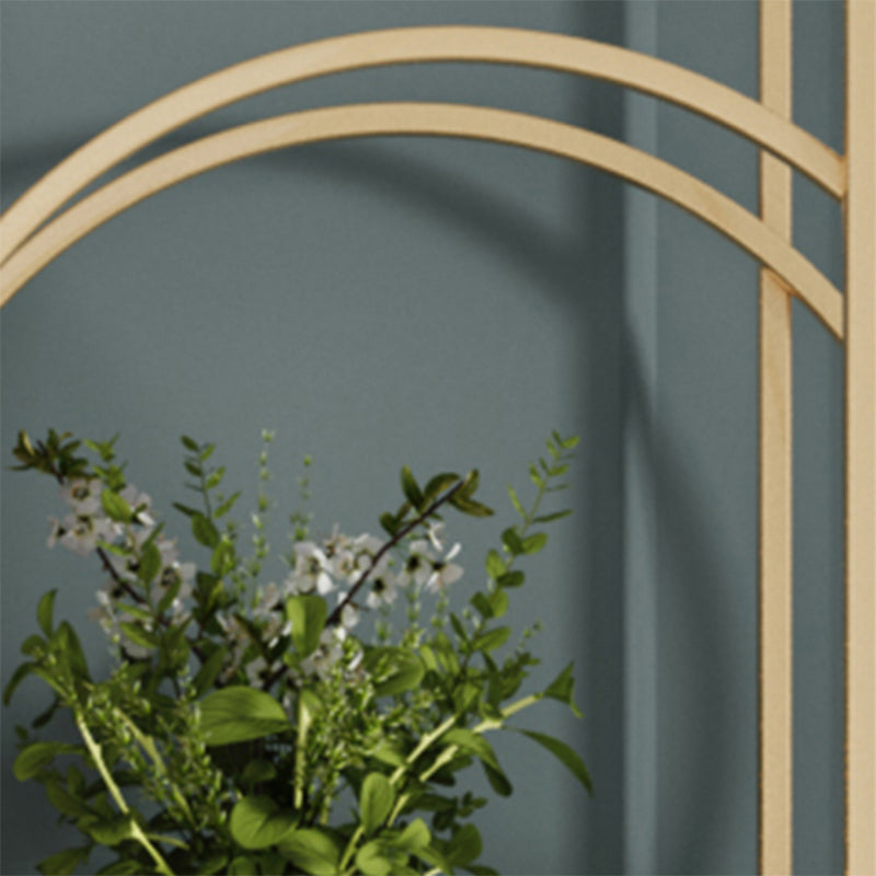 Glam Metal Shelf Bookcase Open Back Bookshelf for Study Room