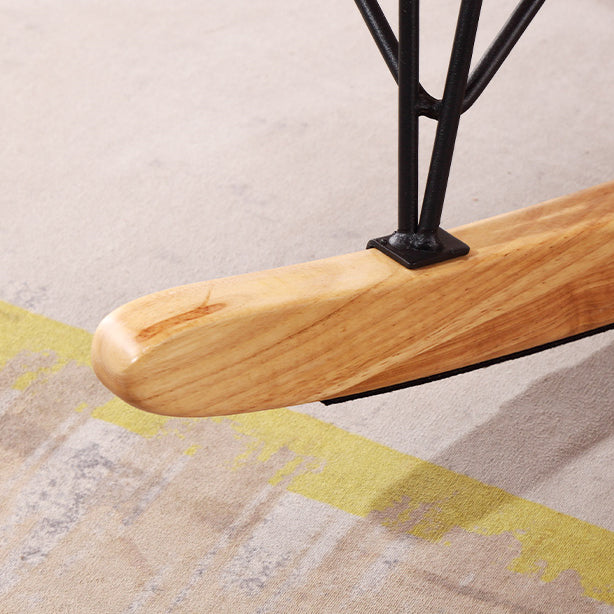 Leisure Chaise Upholstered Lazy Sofa Chair Modern Home Rocking Chair