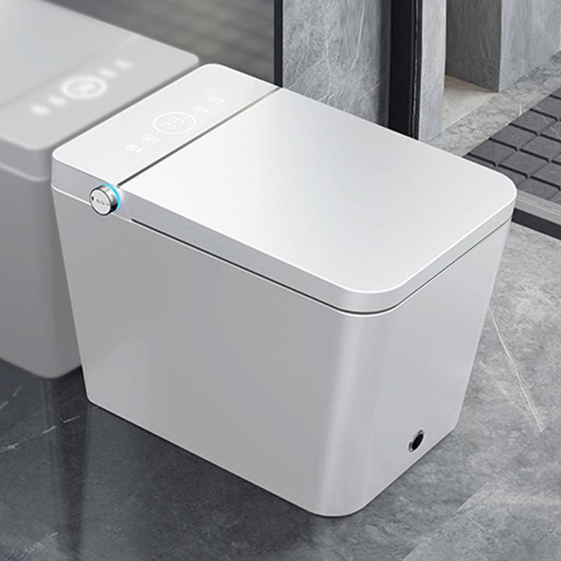 Modern Floor Mounted Flush Toilet Siphon Jet Urine Toilet with Heated Seat for Bathroom