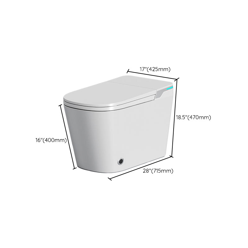 Modern Toilet Bowl One Piece Toilet Floor Mounted Porcelain Toilet