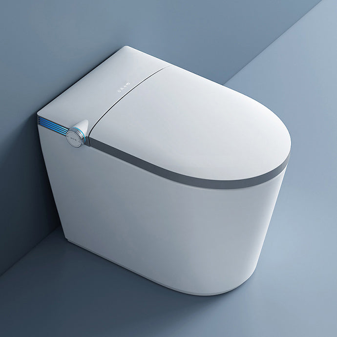 Modern Toilet Bowl One Piece Toilet Floor Mounted ABS Toilet
