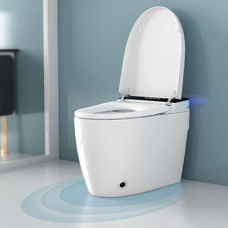 Modern ABS Toilet Bowl One Piece Toilet Floor Mounted Flush Toilet