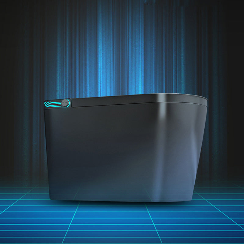 Modern Floor Mounted Flush Toilet Siphon Jet Urine Toilet with Heated Seat for Washroom