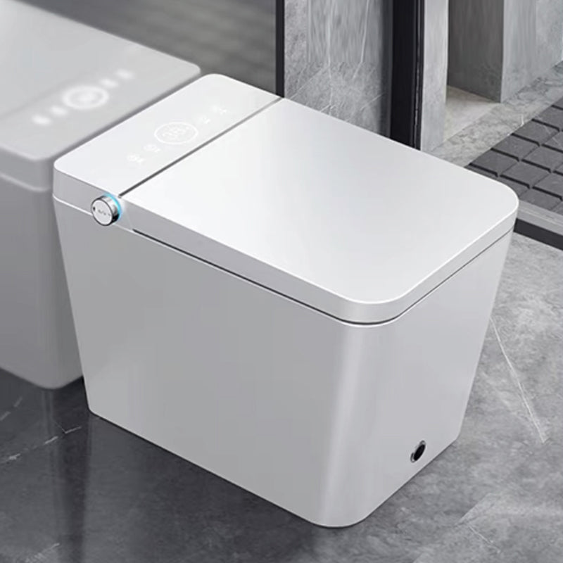 Modern Floor Mounted Flush Toilet Heated Seat Included Urine Toilet for Bathroom