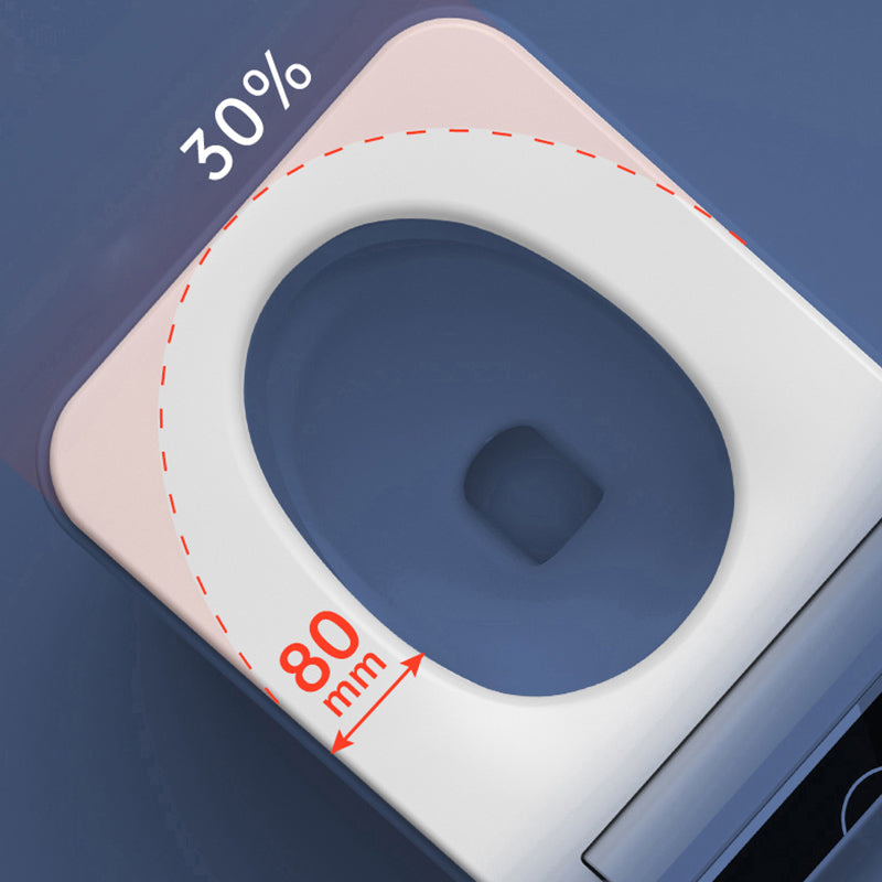 Modern Floor Mounted Flush Toilet Heated Seat Included Urine Toilet for Bathroom