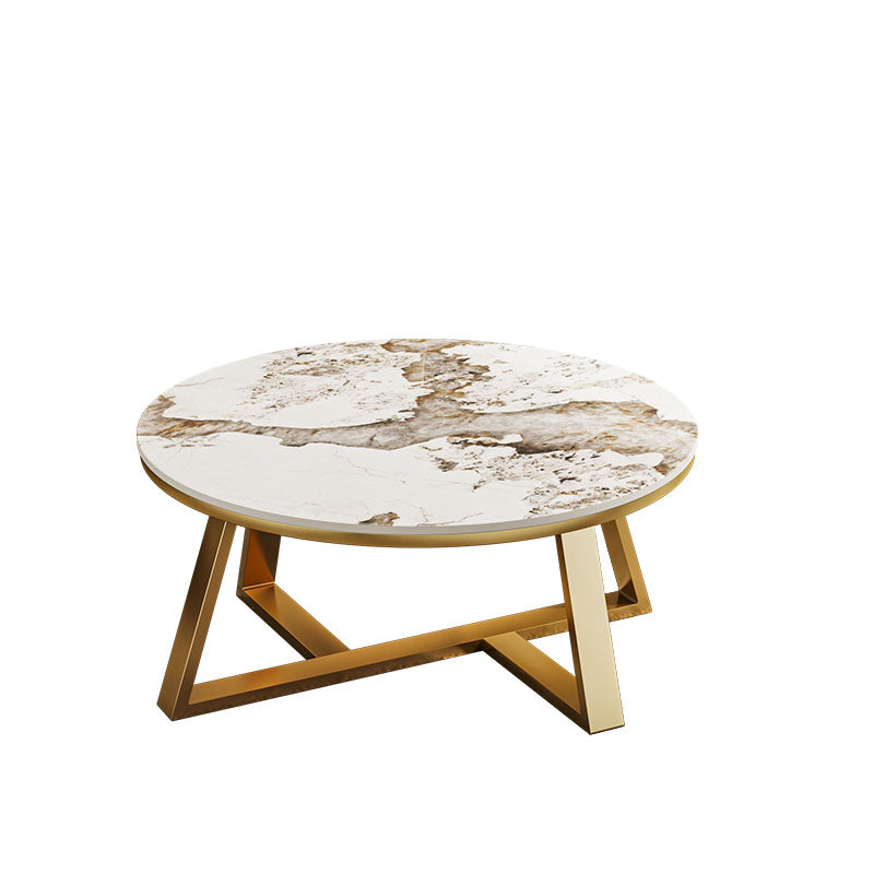 Frame Round Coffee Table Slate Top Coffee Coffee or End Table