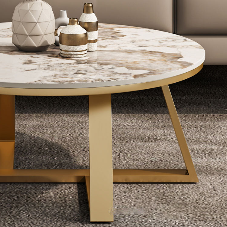 Frame Round Coffee Table Slate Top Coffee Coffee or End Table