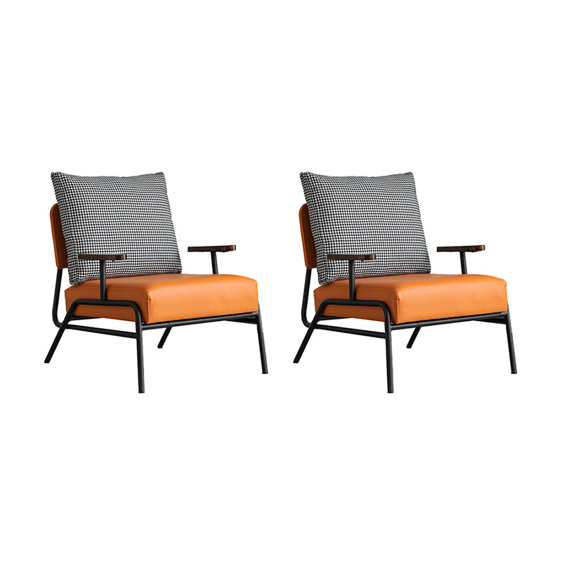 Contemporary 30.31"W Cushion Back Chair Upholstered ArmChair