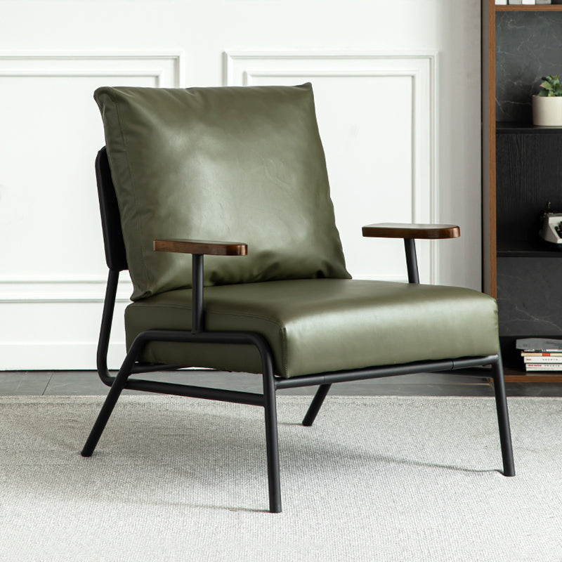 Contemporary 30.31"W Cushion Back Chair Upholstered ArmChair