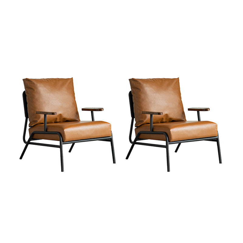 Contemporary 30.31"W Cushion Back Chair Upholstered ArmChair