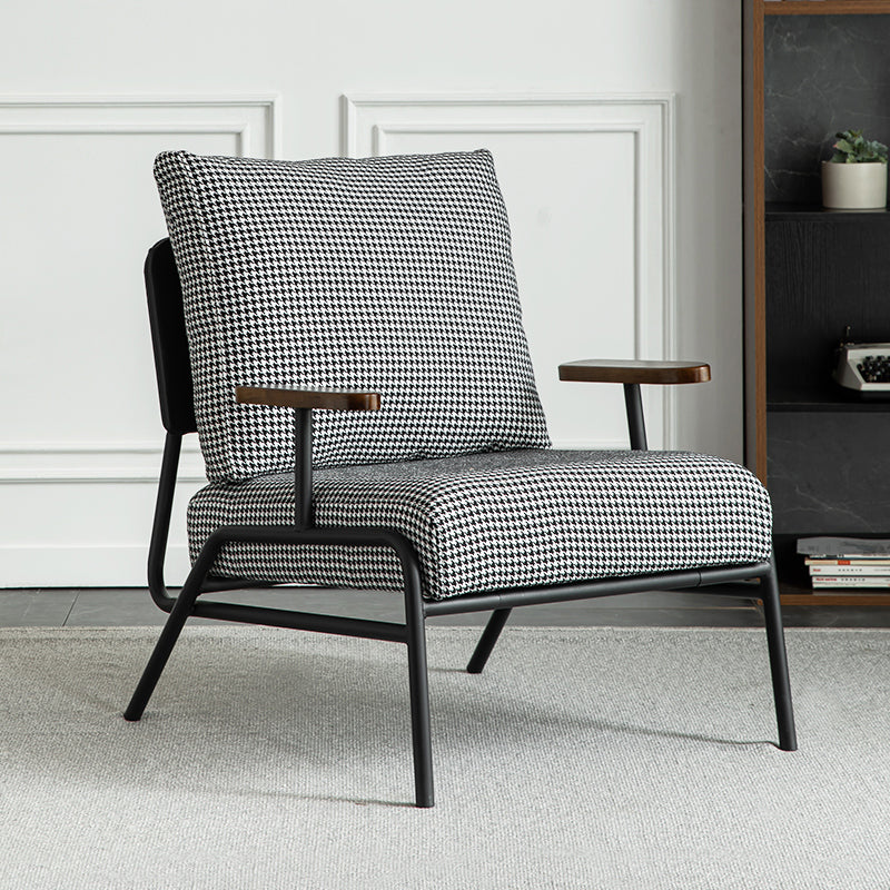 Contemporary 30.31"W Cushion Back Chair Upholstered ArmChair