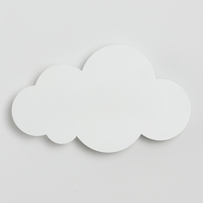 Modernist Wall Sconce Cloud Wall Light Fixture in White for Bedroom