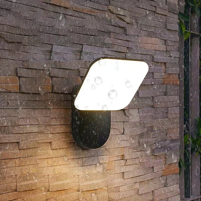 Simple Wall Sconce Waterproof Outdoor Sconce Light Fixture with Metal