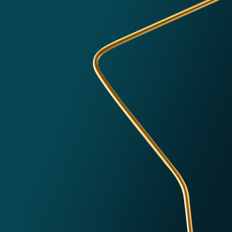 Ball Shape Metal Wall Lighting Modern Style 1-Light Wall Mounted Light in Gold