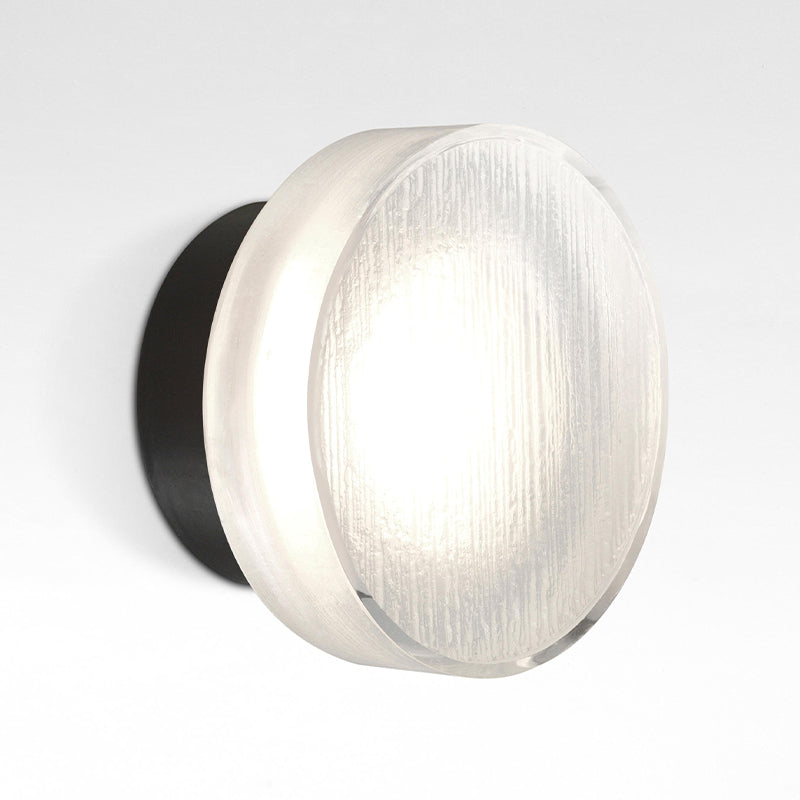 Nordic Style Vanity Light Circle Shape Vanity Lamp with Acrylic Shade for Shower Room