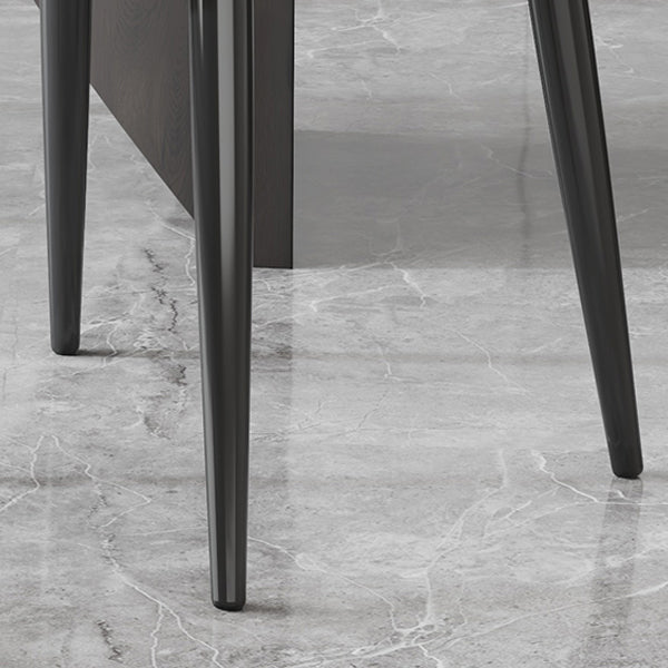 Fabric Dining Chair Modern Parsons Armless Chair for Dining Room