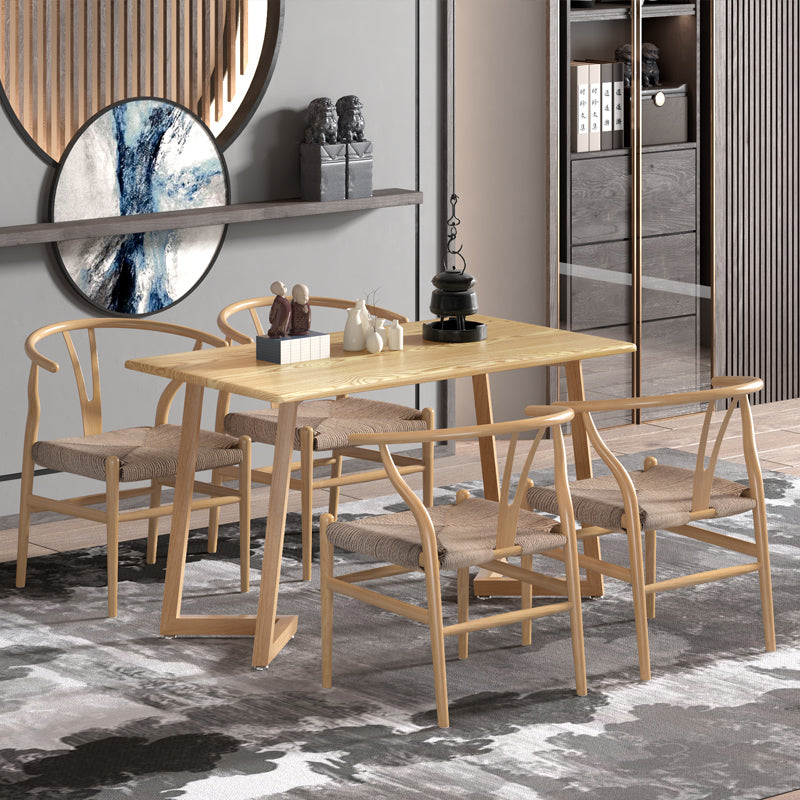 Industrial Style Dining Chairs Iron Arm Dining Chairs for Kitchen Use