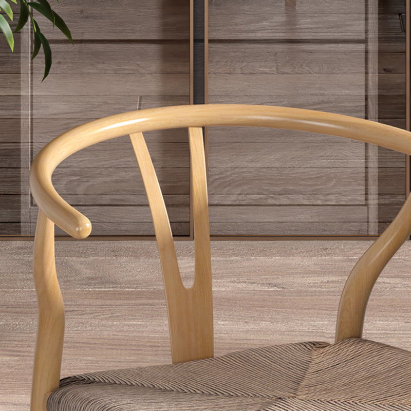 Industrial Style Dining Chairs Iron Arm Dining Chairs for Kitchen Use