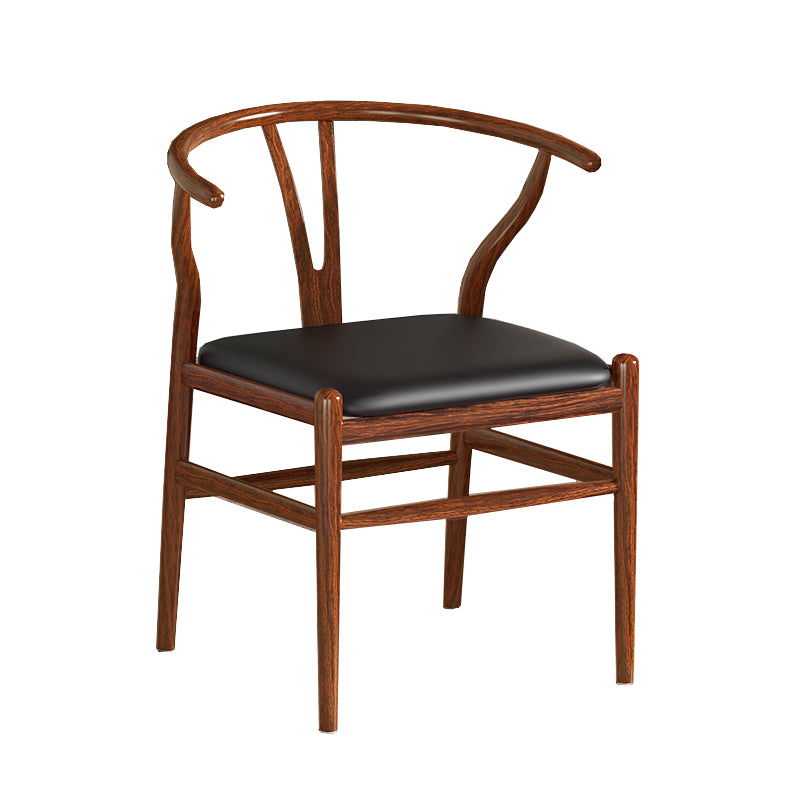 Industrial Style Dining Chairs Iron Arm Dining Chairs for Kitchen Use