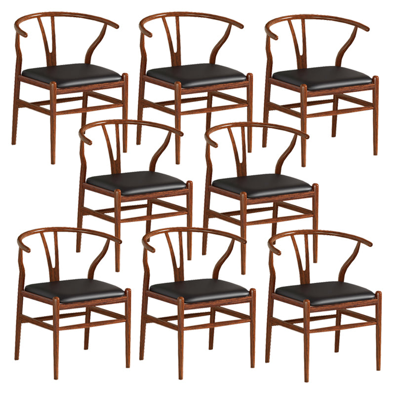 Industrial Style Dining Chairs Iron Arm Dining Chairs for Kitchen Use