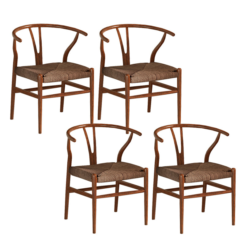 Industrial Style Dining Chairs Iron Arm Dining Chairs for Kitchen Use