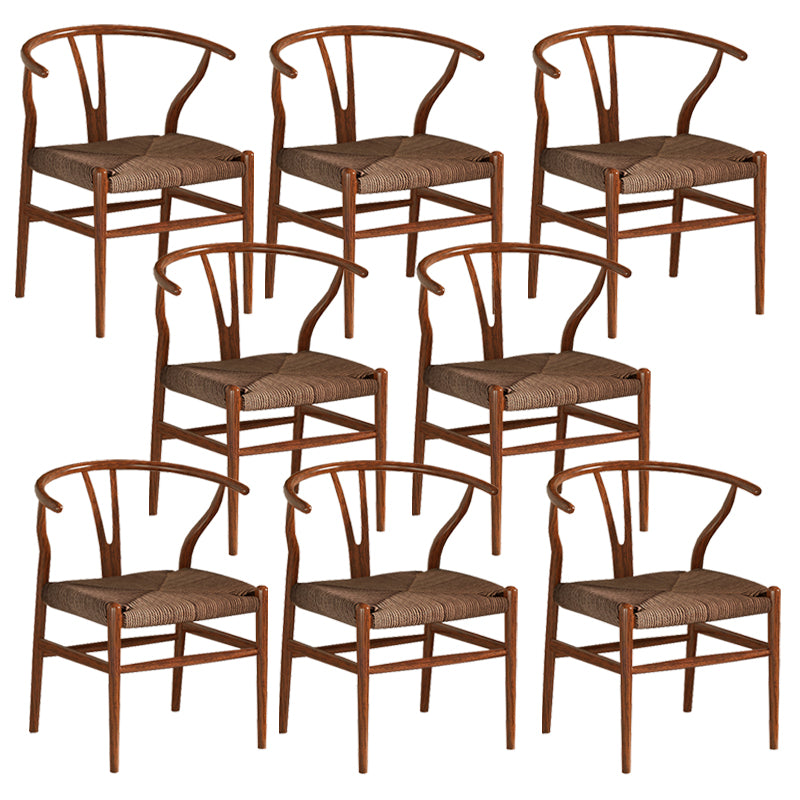 Industrial Style Dining Chairs Iron Arm Dining Chairs for Kitchen Use
